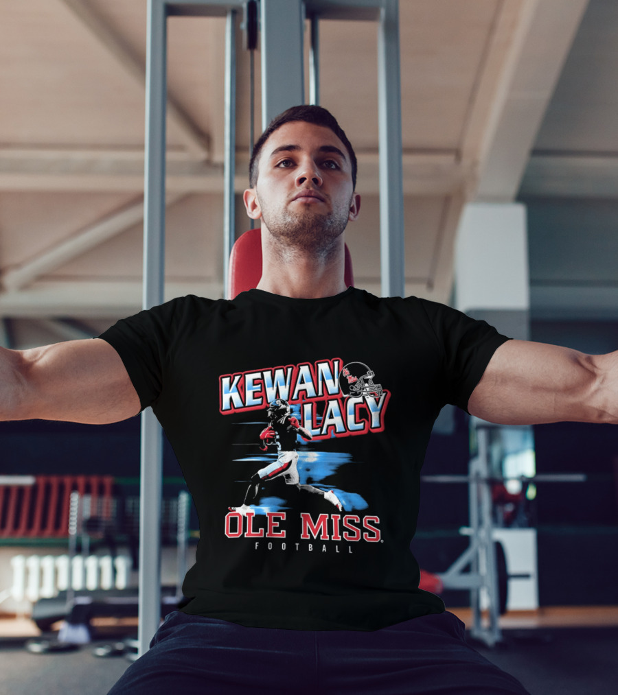Kewan Lacy Ole Miss Football Quarterback Sprint T-Shirt