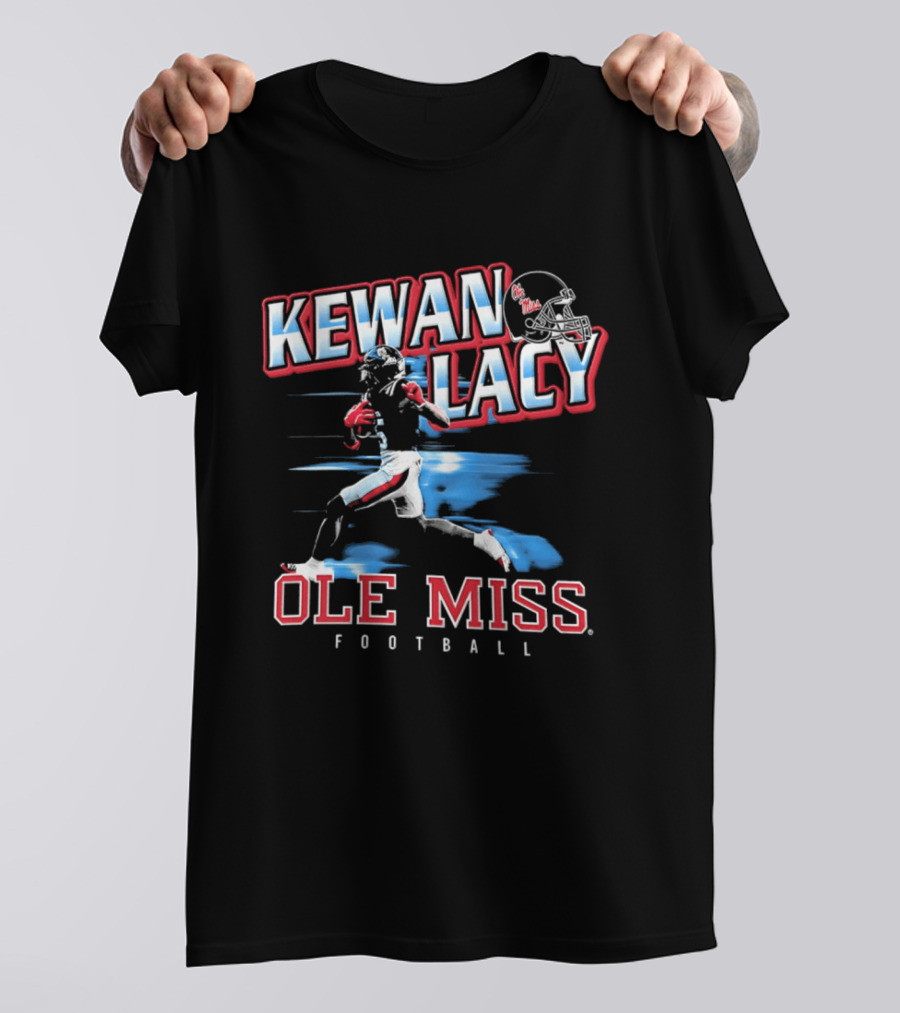 Kewan Lacy Ole Miss Football Quarterback Sprint T-Shirt