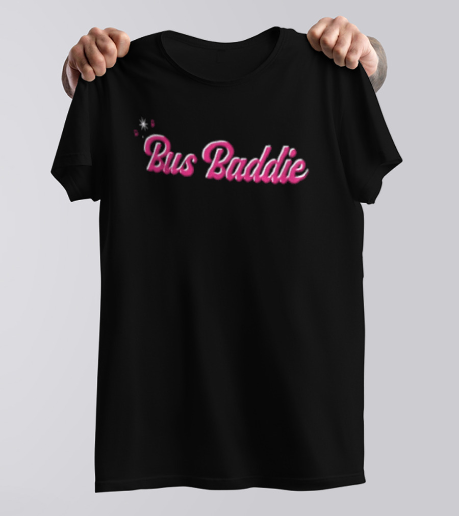 LA Metro Bus Baddie Pink T-Shirt