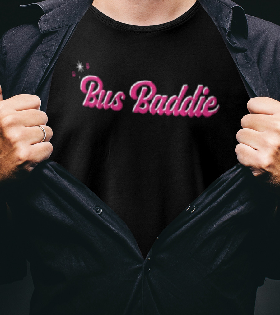 LA Metro Bus Baddie Pink T-Shirt