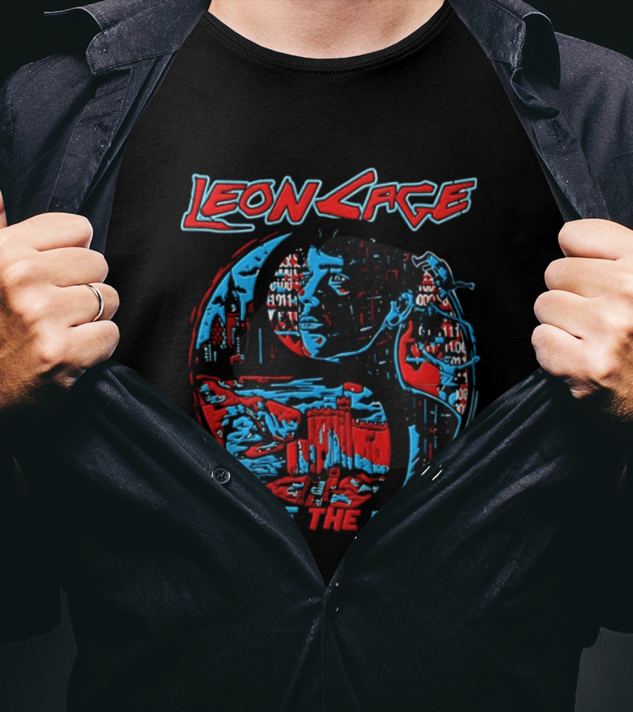 Leon Cage Create The Future Cyberpunk T-Shirt