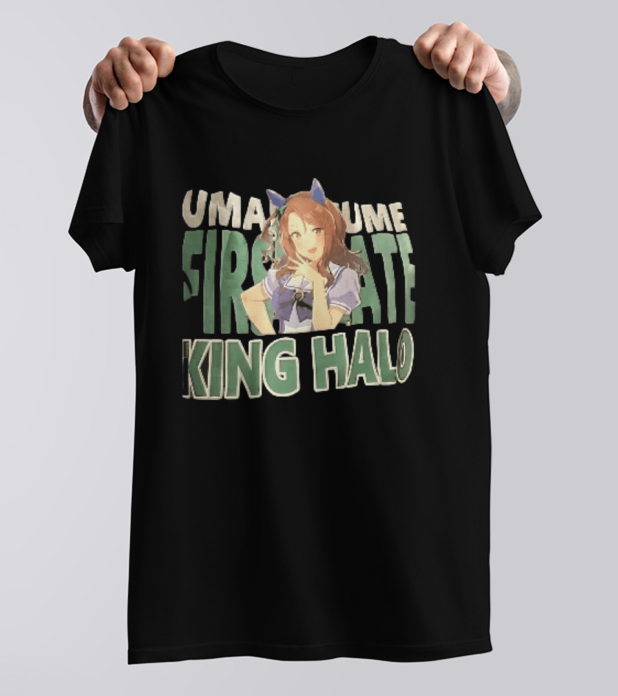 Umamusume First Rate King Halo Anime Girl Posing T-Shirt