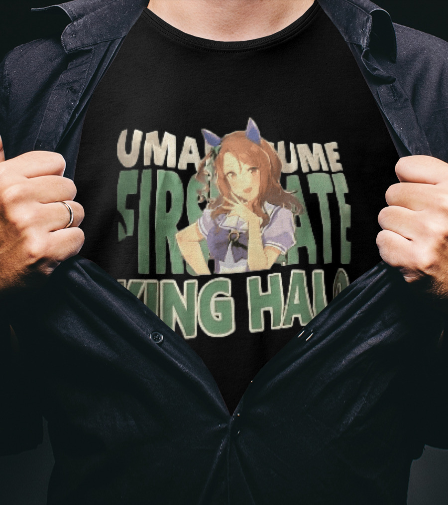Umamusume First Rate King Halo Anime Girl Posing T-Shirt