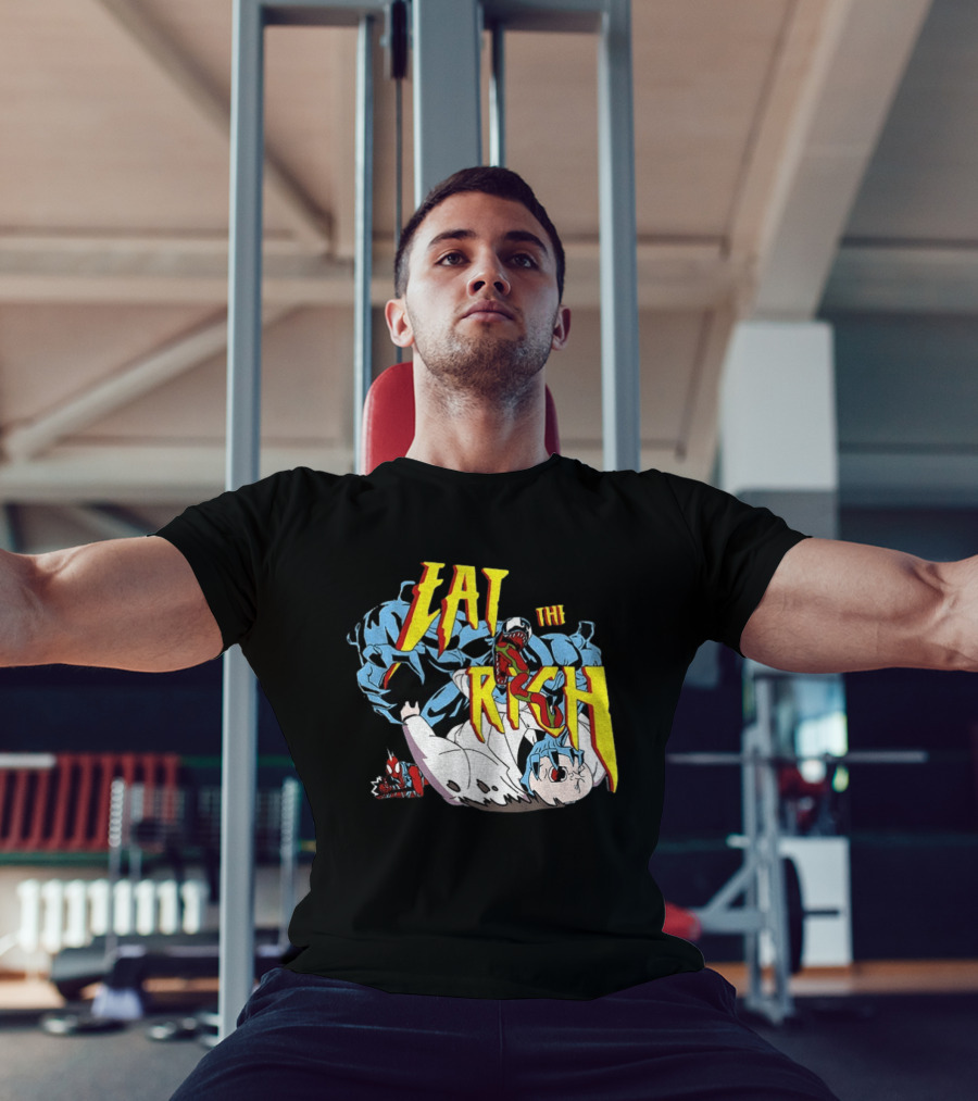 Venom Spider Man Eat The Rich Wilson Fisk Punch Nazi Police Marvel T-Shirt