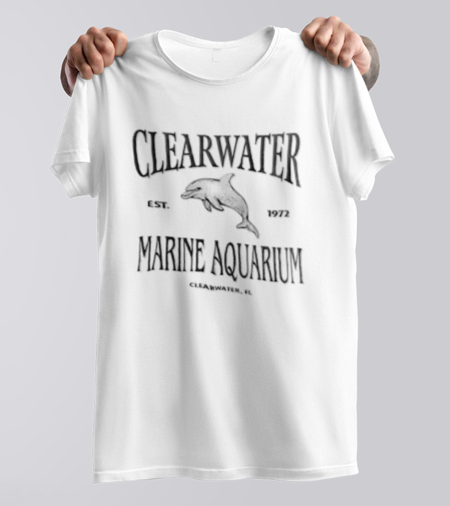 Clearwater Marine Aquarium Est 1972 Dolphin Clearwater FL T-Shirt