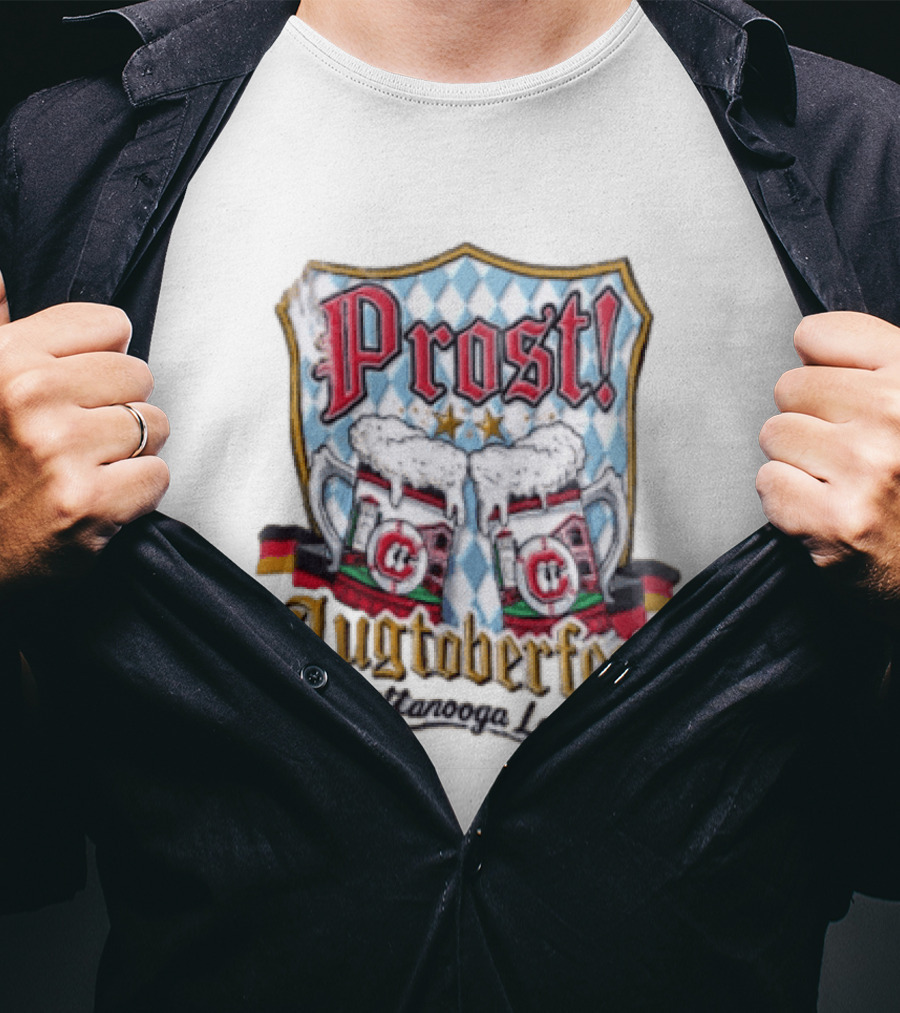 Prost Augtoberfest Chattanooga Lookouts Cheers Baseball Celebration T-Shirt