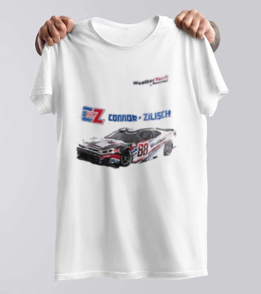 WeatherTech Racing Connor Zilisch 88 Race Car T-Shirt