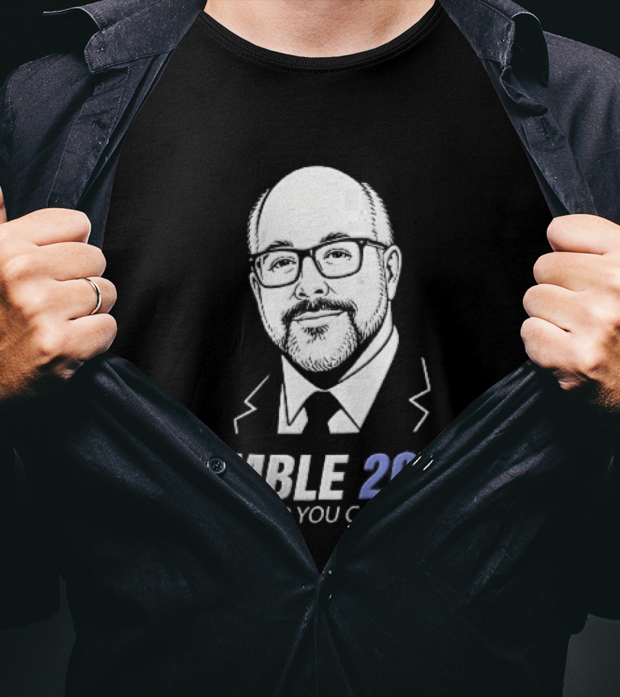 Kimble 2026 Leadership You Can Imagine Bearded Man Glasses Caricature T-Shirt