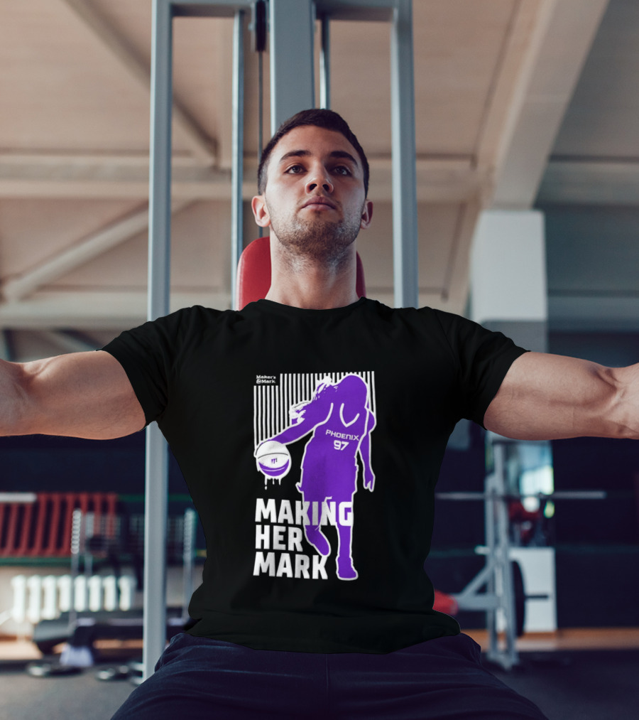 Phoenix Mercury WNBA Making Her Mark 97 T-Shirt