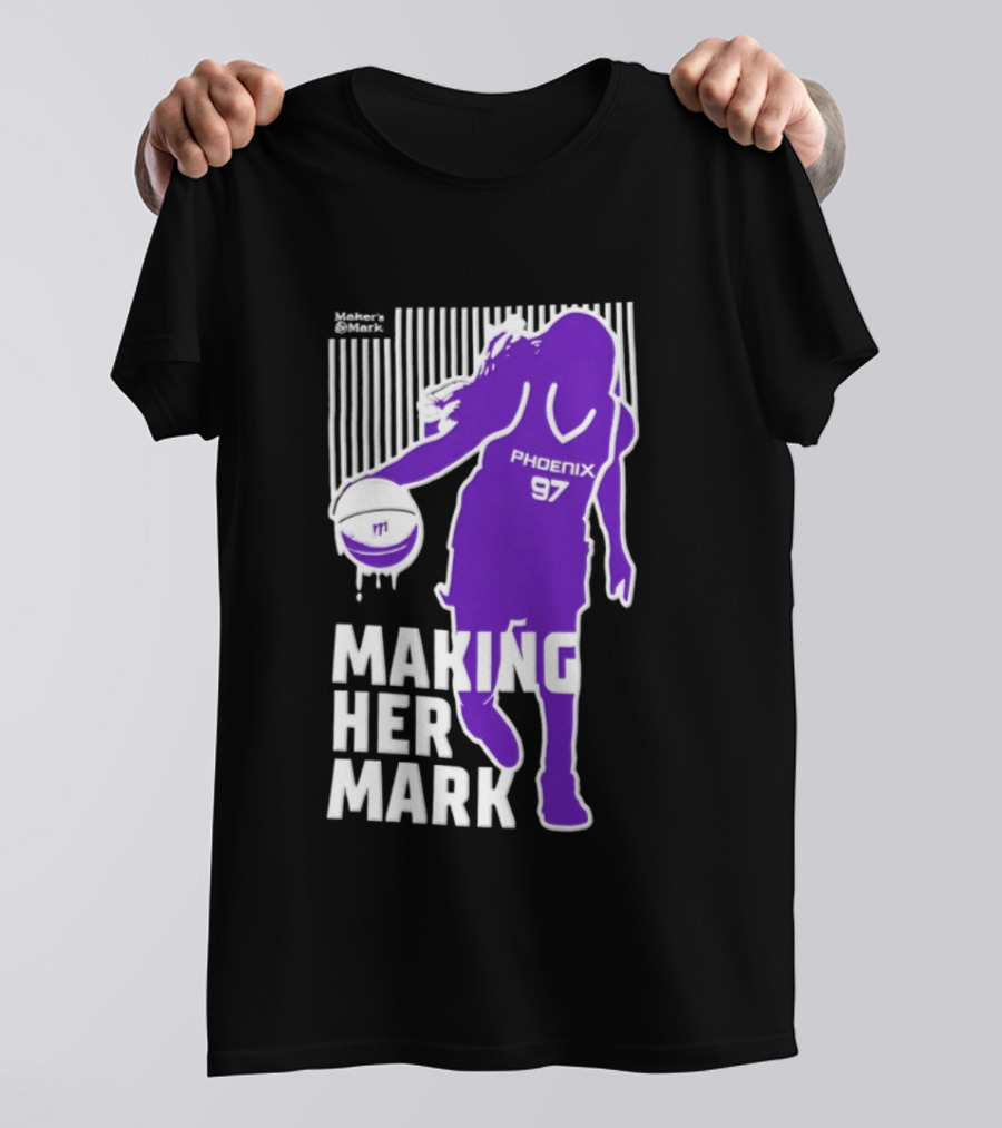 Phoenix Mercury WNBA Making Her Mark 97 T-Shirt