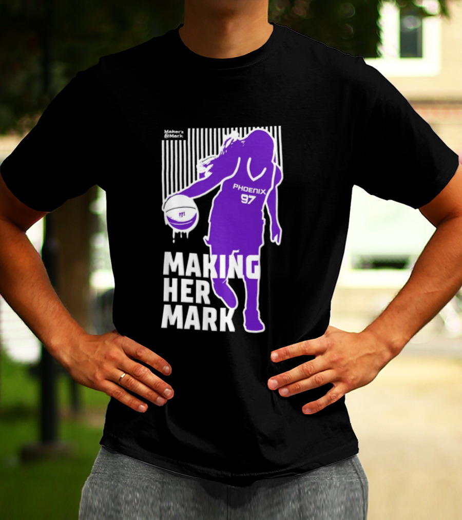 Phoenix Mercury WNBA Making Her Mark 97 T-Shirt