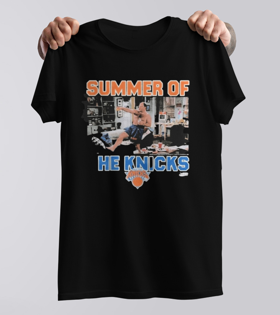 Summer Of He Knicks New York Basketball Fan Favorite 90s Nostalgia T-Shirt