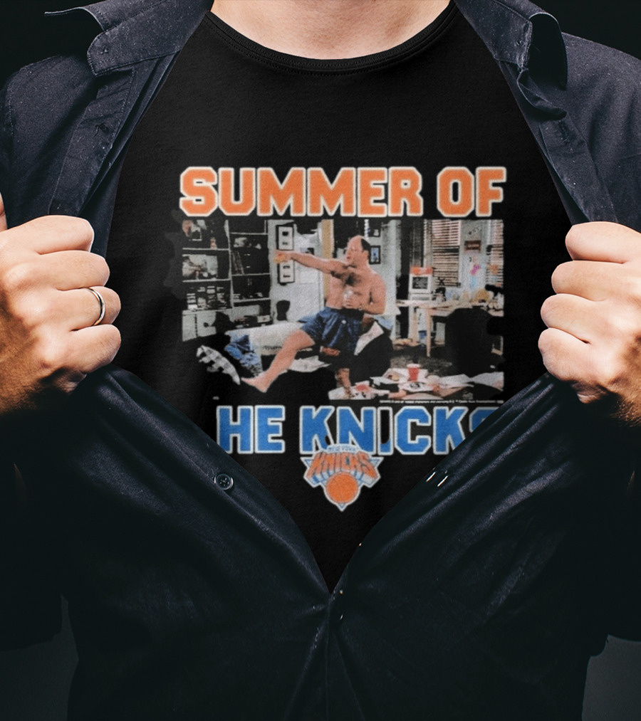 Summer Of He Knicks New York Basketball Fan Favorite 90s Nostalgia T-Shirt