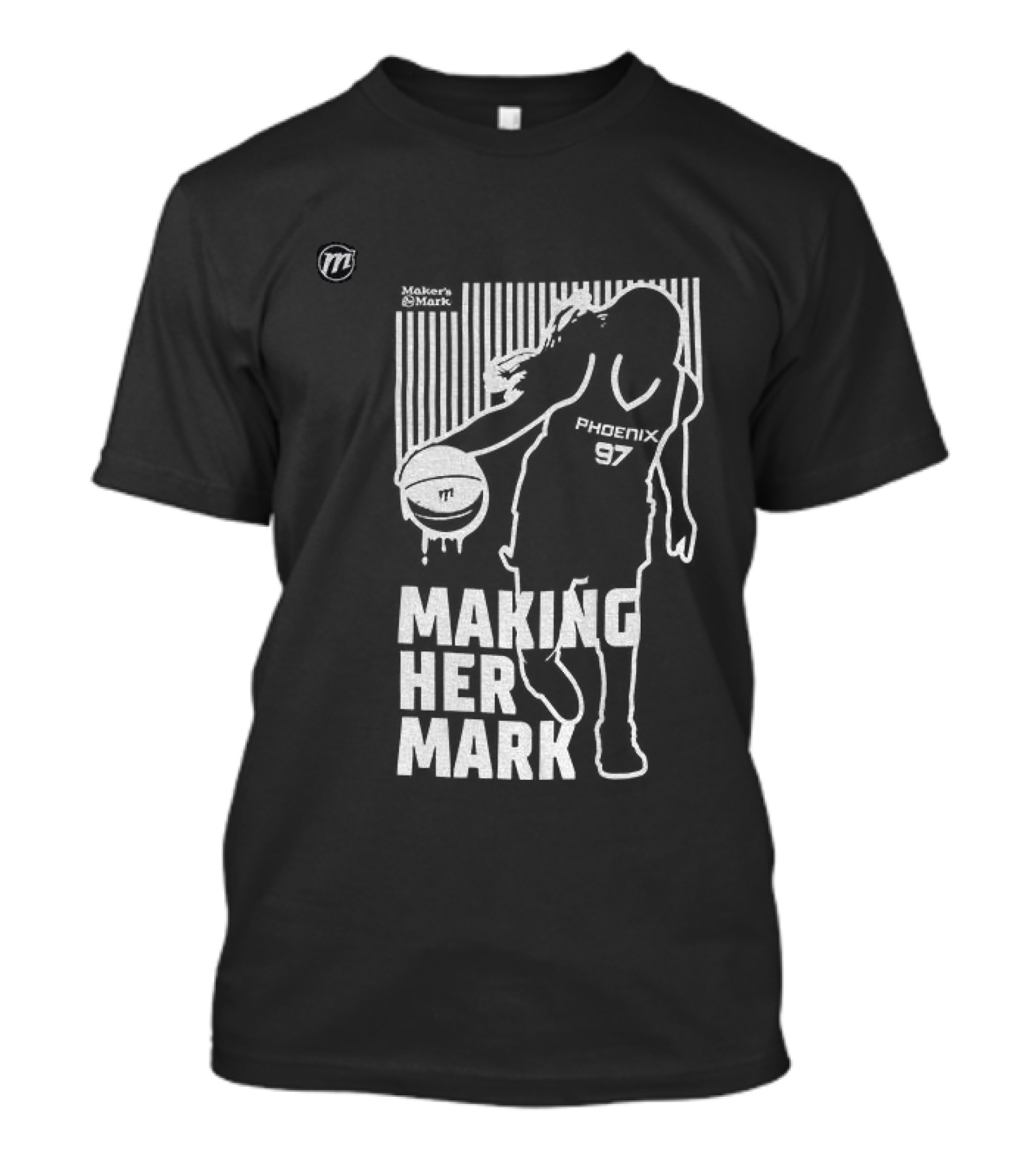 Phoenix Mercury Making Her Mark Empowering Women's Basketball T-Shirt