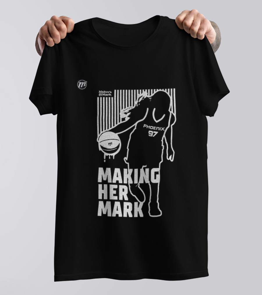 Phoenix Mercury Making Her Mark Empowering Women's Basketball T-Shirt