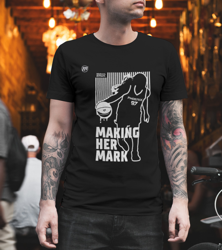 Phoenix Mercury Making Her Mark Empowering Women's Basketball T-Shirt