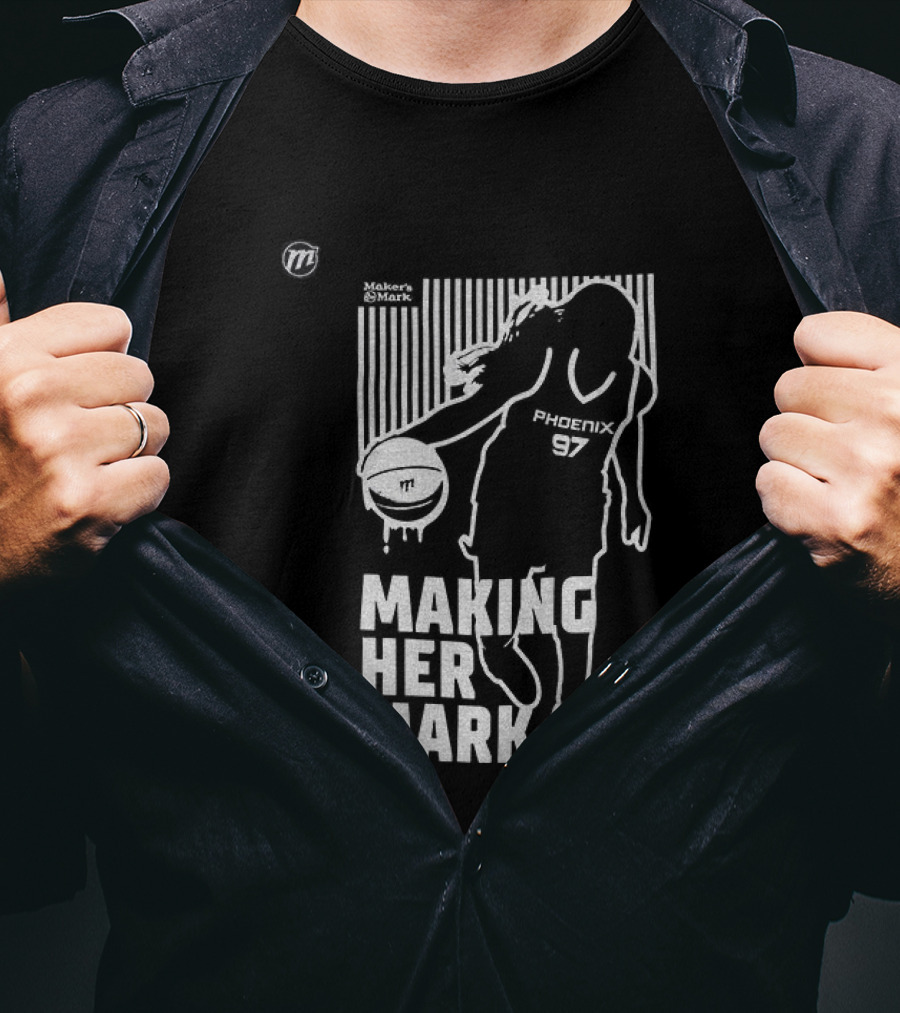 Phoenix Mercury Making Her Mark Empowering Women's Basketball T-Shirt