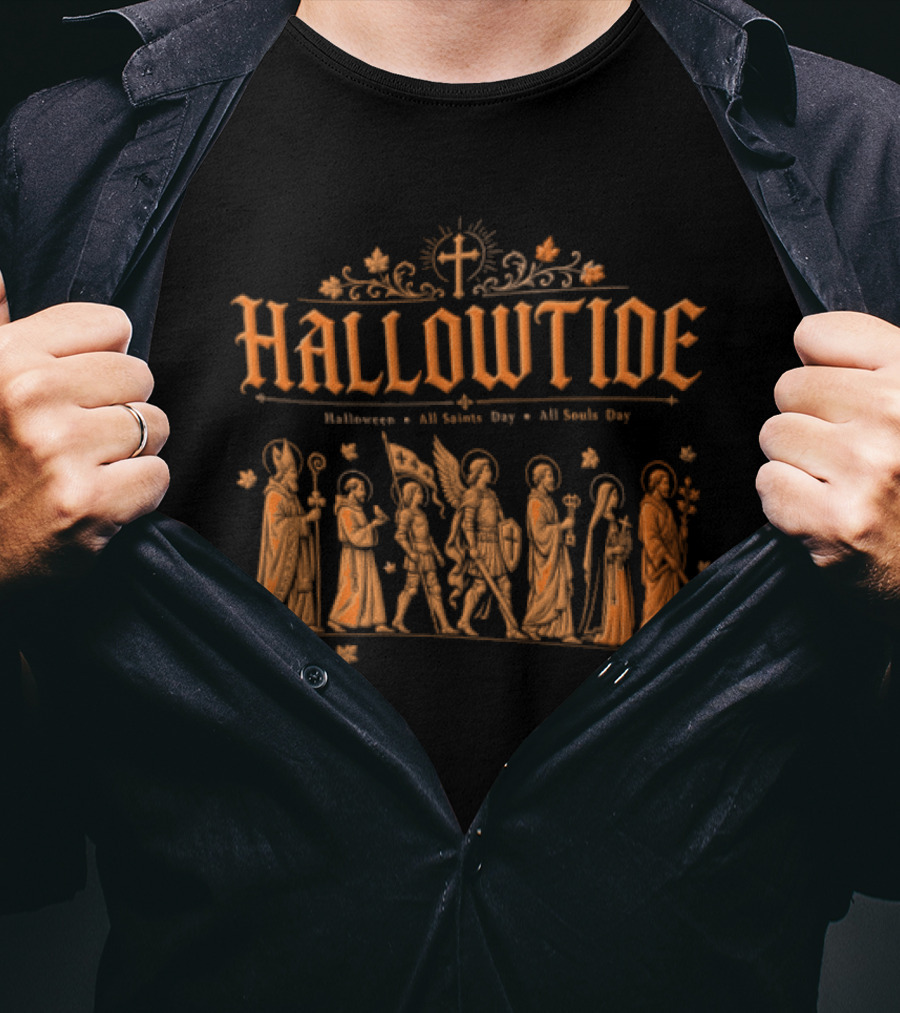Hallowtide Halloween All Saints Day All Souls Day Celebration T-Shirt