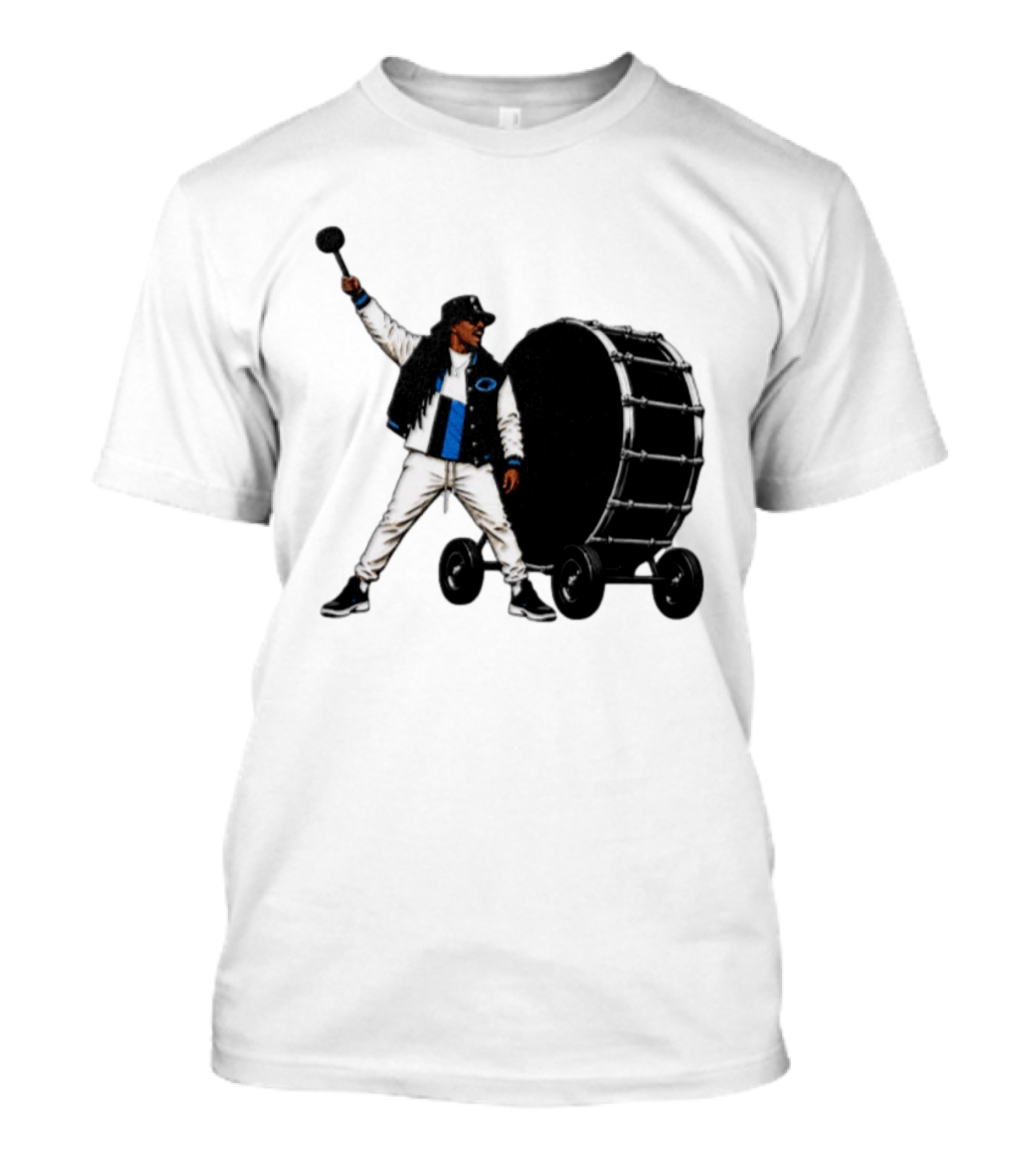 Carolina Panthers For The Culture Drummer Marching Band Fan Gear T-Shirt