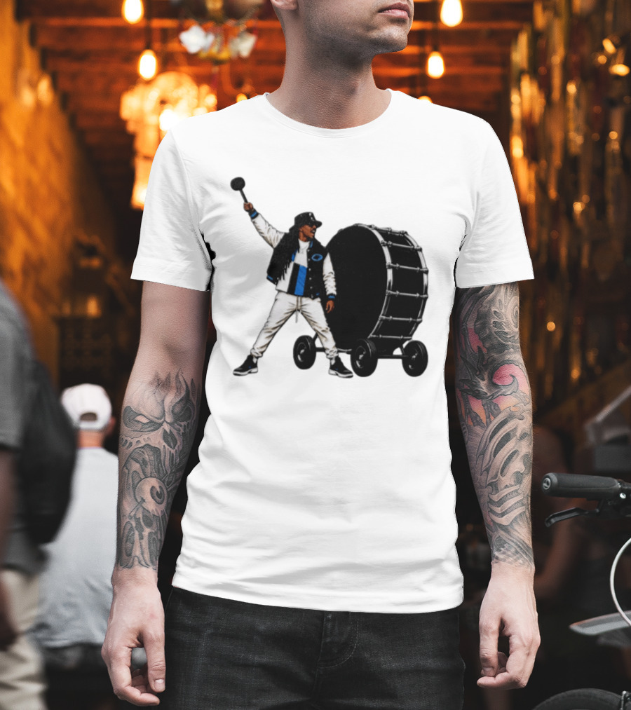 Carolina Panthers For The Culture Drummer Marching Band Fan Gear T-Shirt