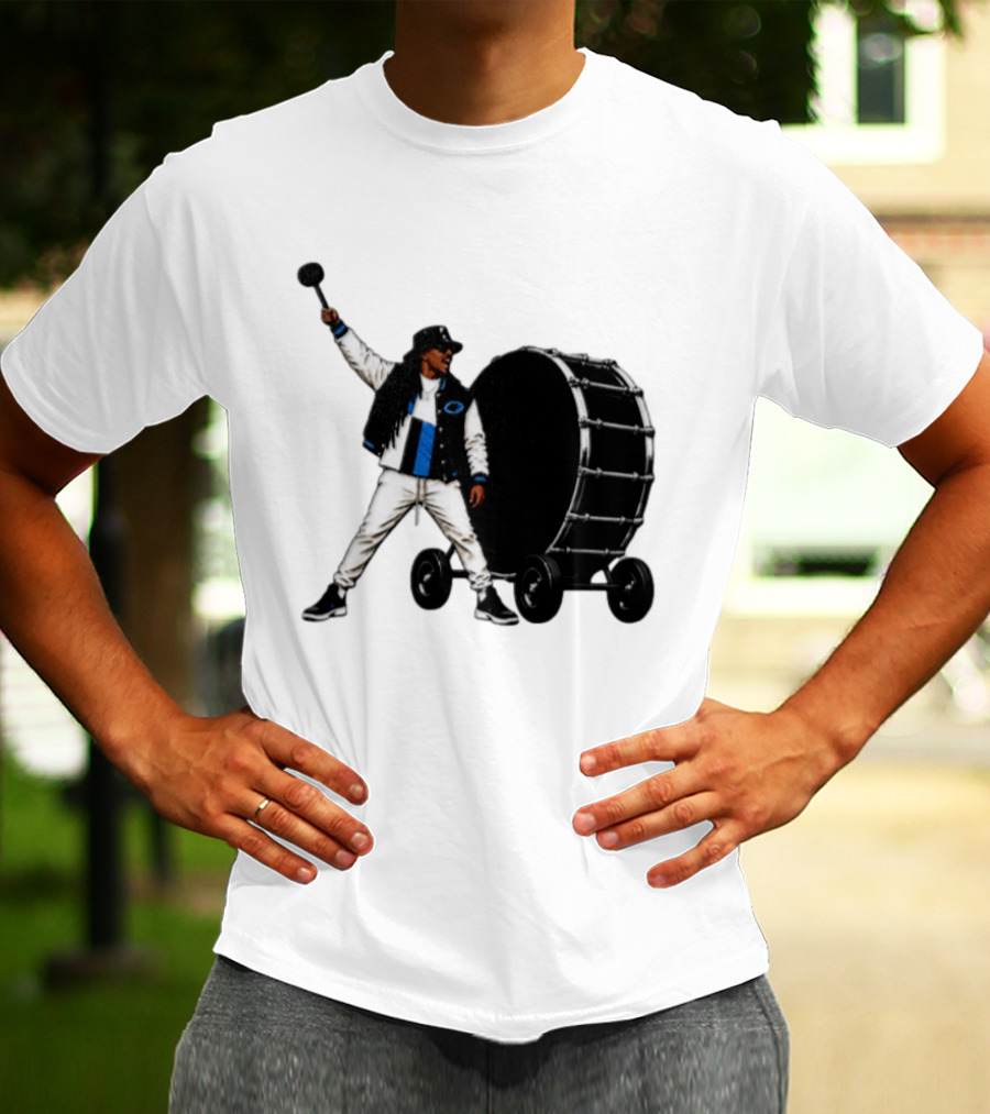Carolina Panthers For The Culture Drummer Marching Band Fan Gear T-Shirt