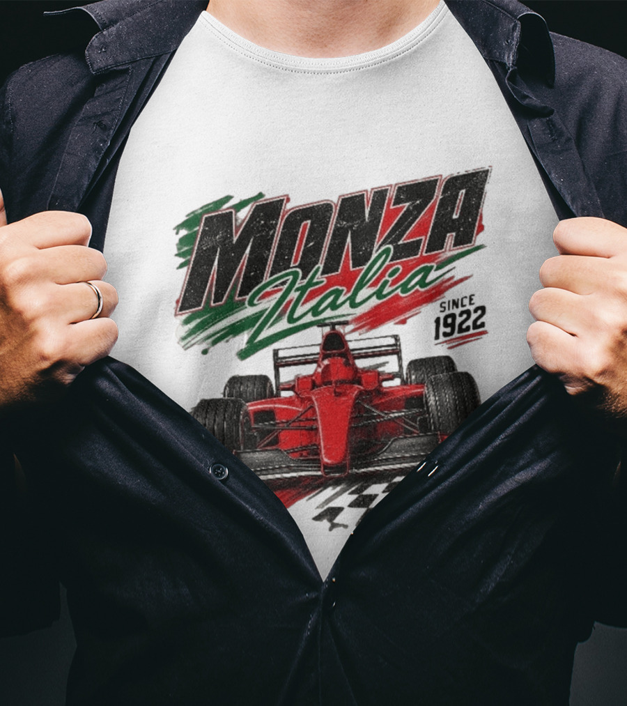 Monza Italia Racing Since 1922 Formula Car T-Shirt