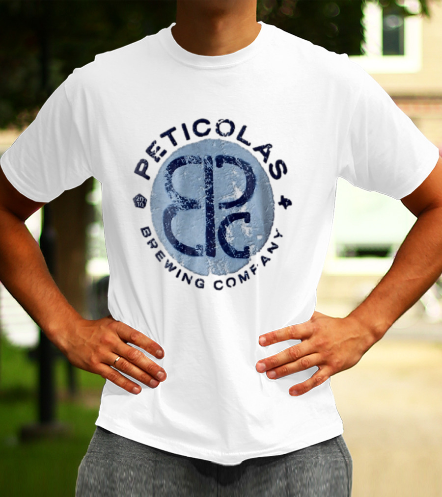 Peticolas Brewing Company PBC Distressed Monogram 2010 T-Shirt