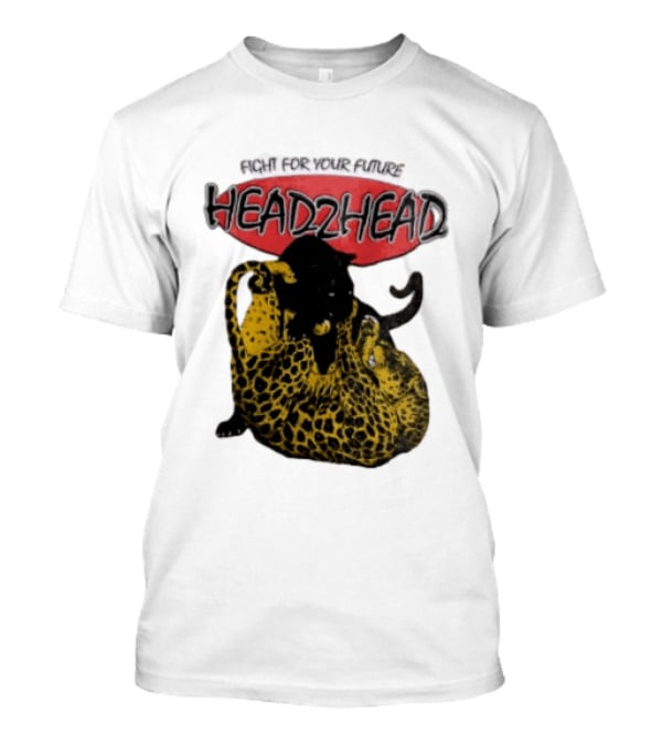 Fight For Your Future Head2Head Panther And Leopard T-Shirt
