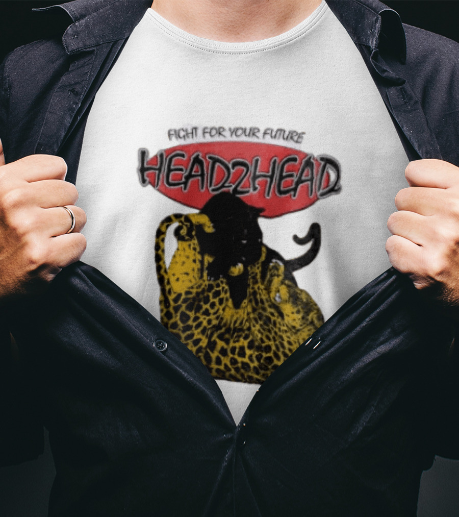 Fight For Your Future Head2Head Panther And Leopard T-Shirt