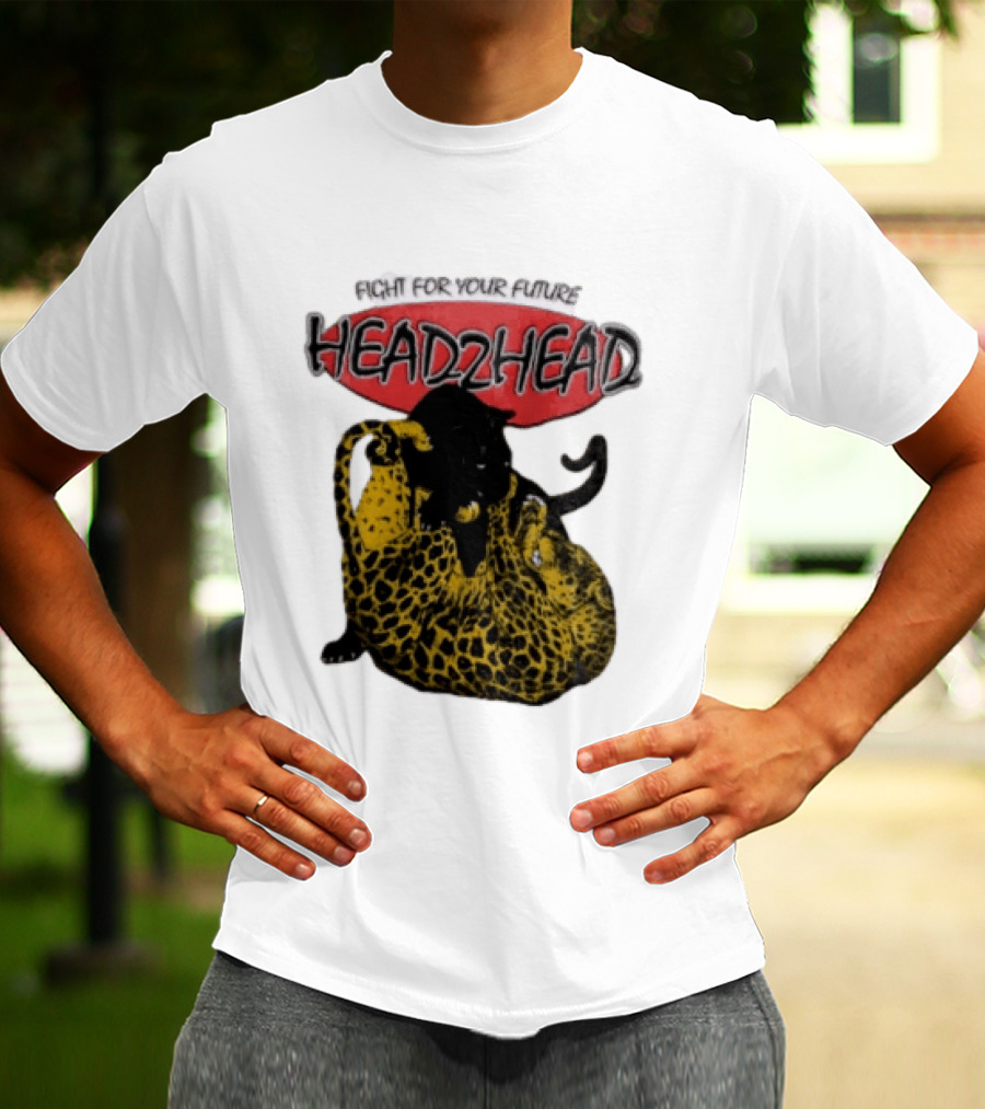 Fight For Your Future Head2Head Panther And Leopard T-Shirt
