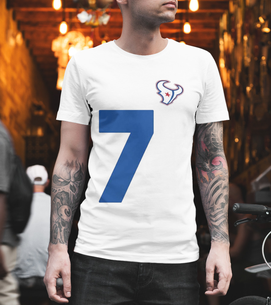 Houston Texans 2026 Rivalries Football 7 T-Shirt