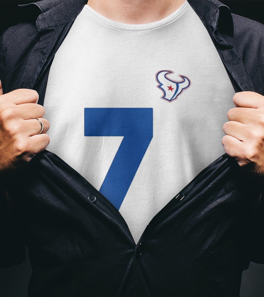 Houston Texans 2026 Rivalries Football 7 T-Shirt