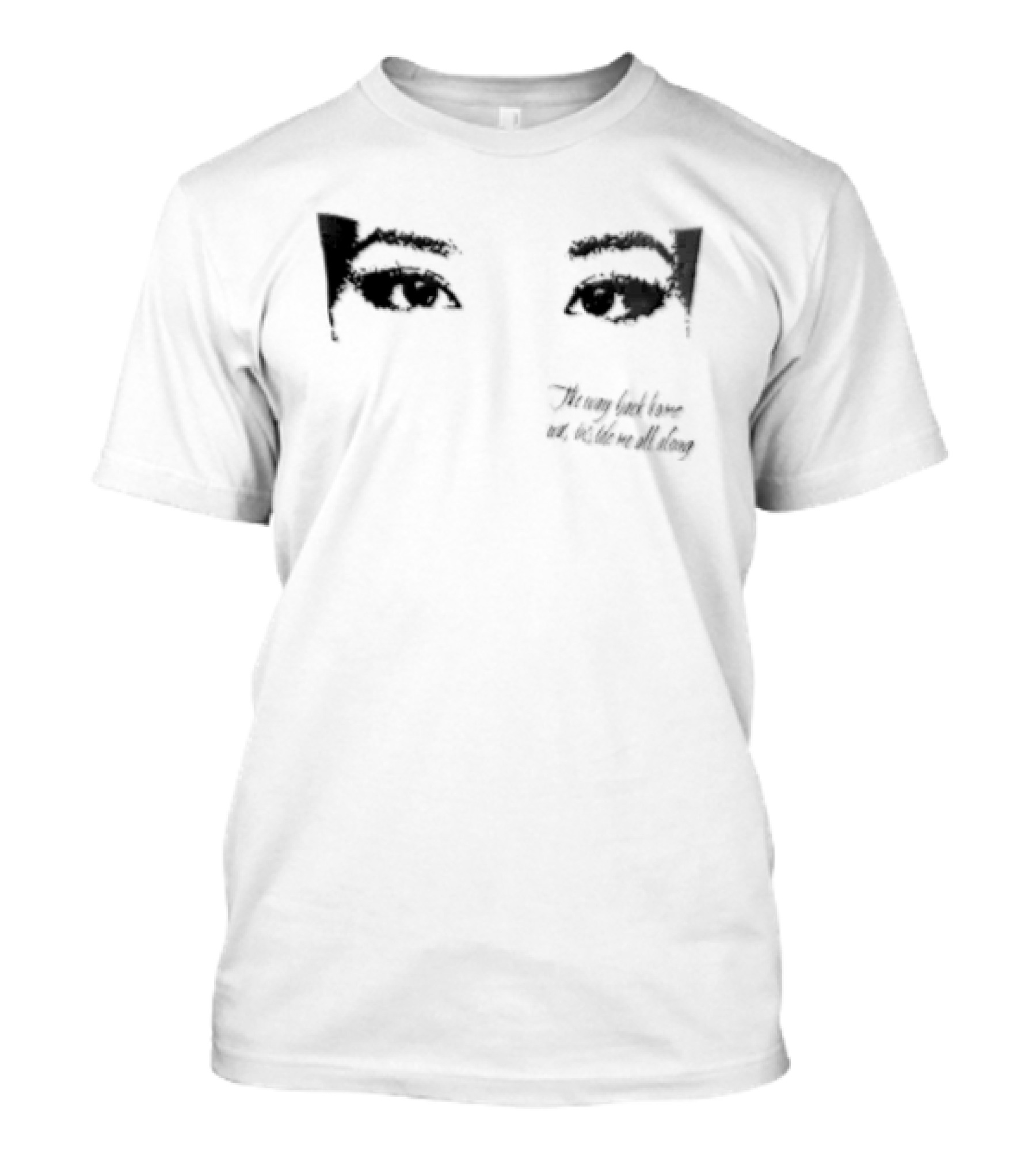 Thoughts Of Yesterday The Way Back Home Was Inside Me All Along T-Shirt