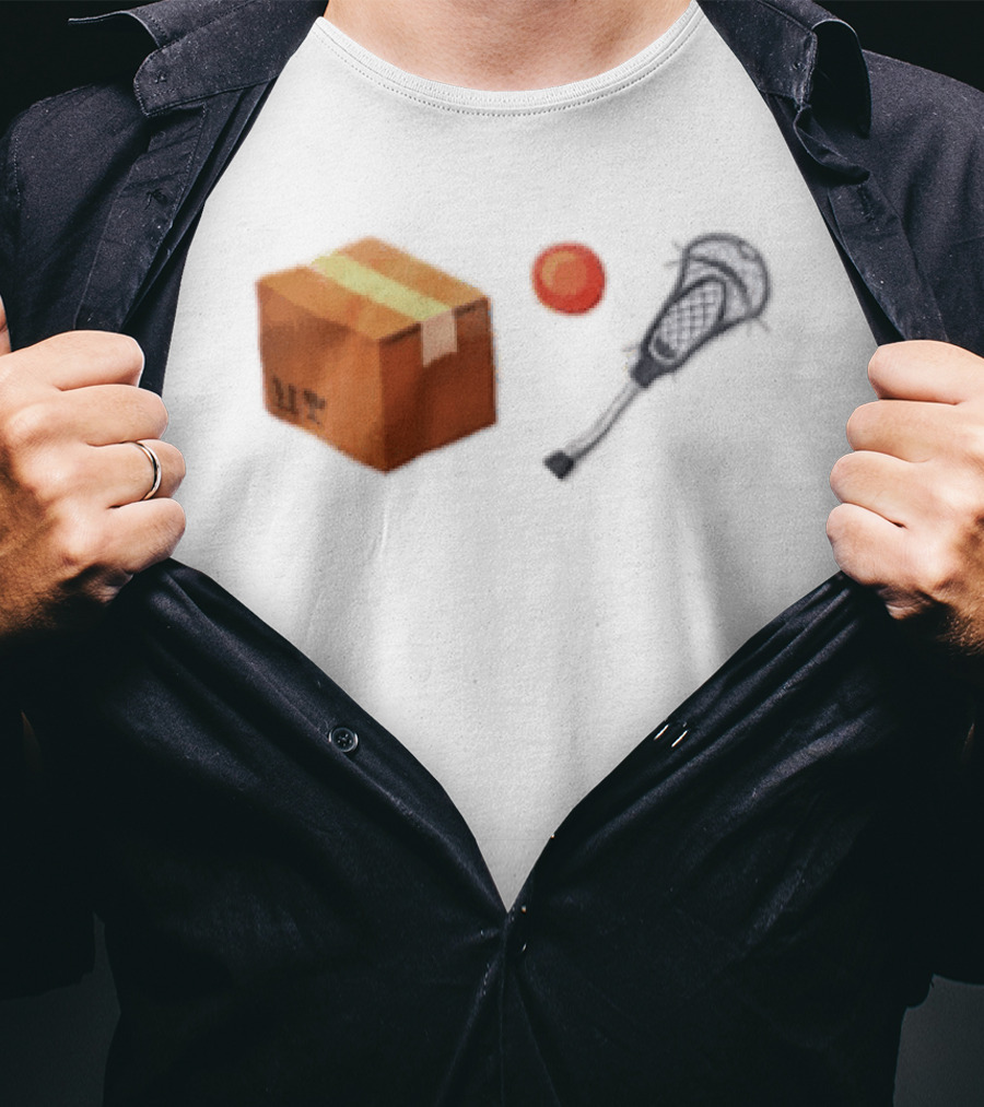 Lacrosse Stick Ball Box Package T-Shirt