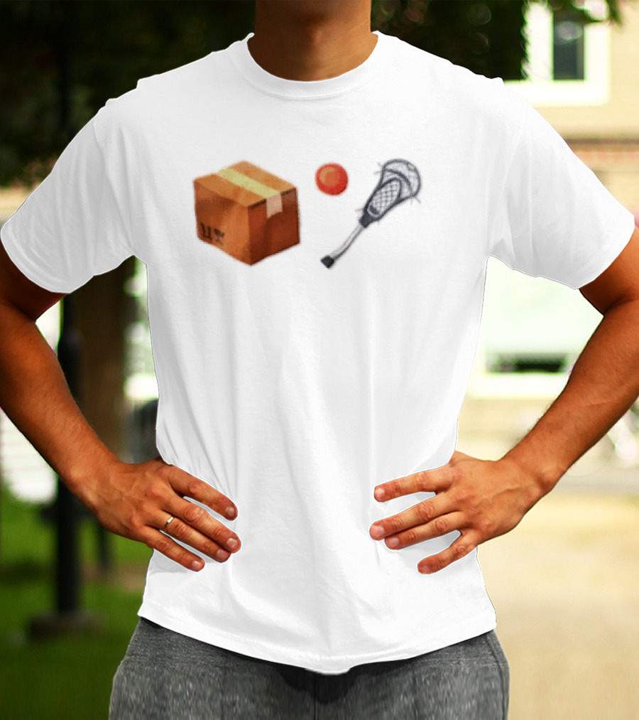 Lacrosse Stick Ball Box Package T-Shirt