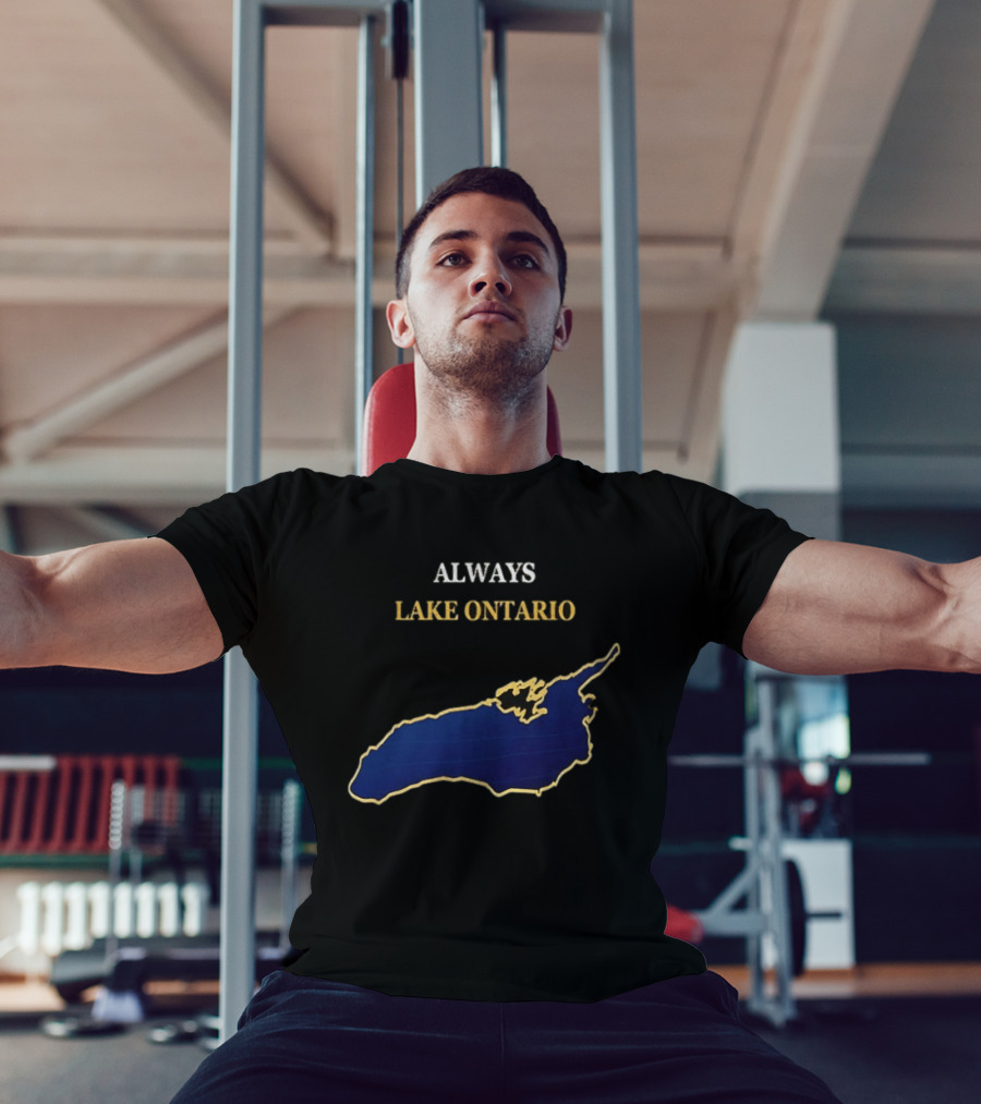Always Lake Ontario Map T-Shirt