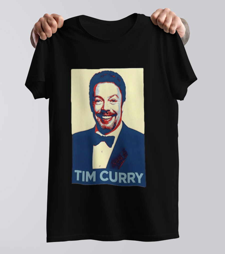 Tim Curry Iconic Obama Hope T-Shirt
