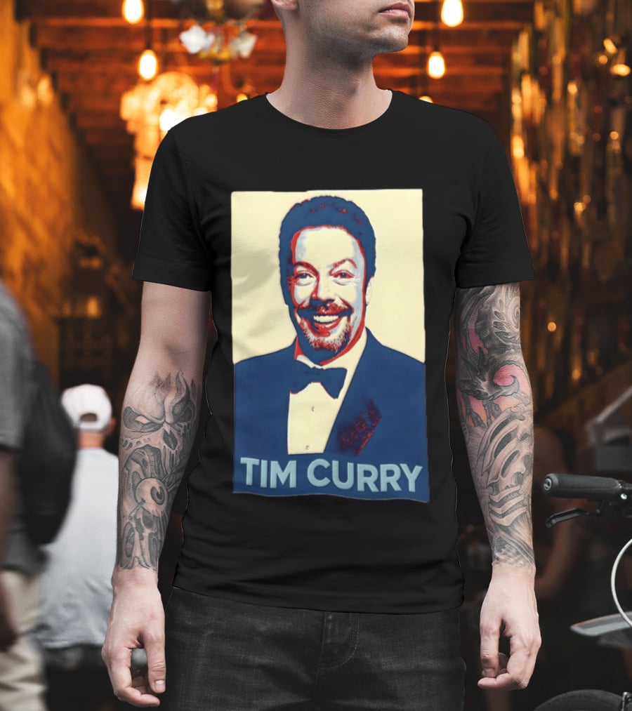 Tim Curry Iconic Obama Hope T-Shirt