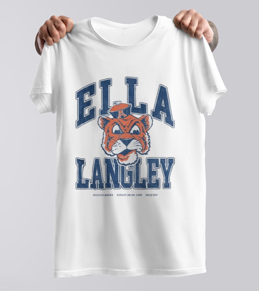 Ella Langley Auburn Tigers Neville Arena 2026 T-Shirt