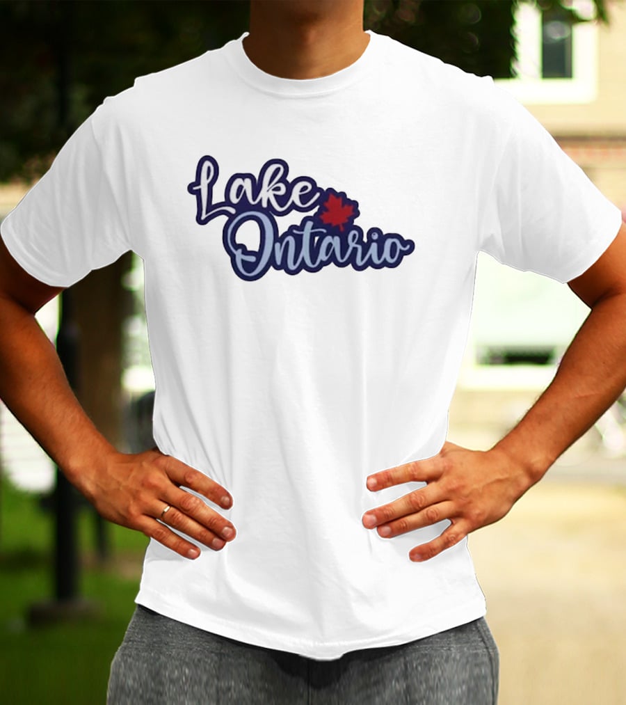 Lake Ontario Canada Maple Leaf T-Shirt