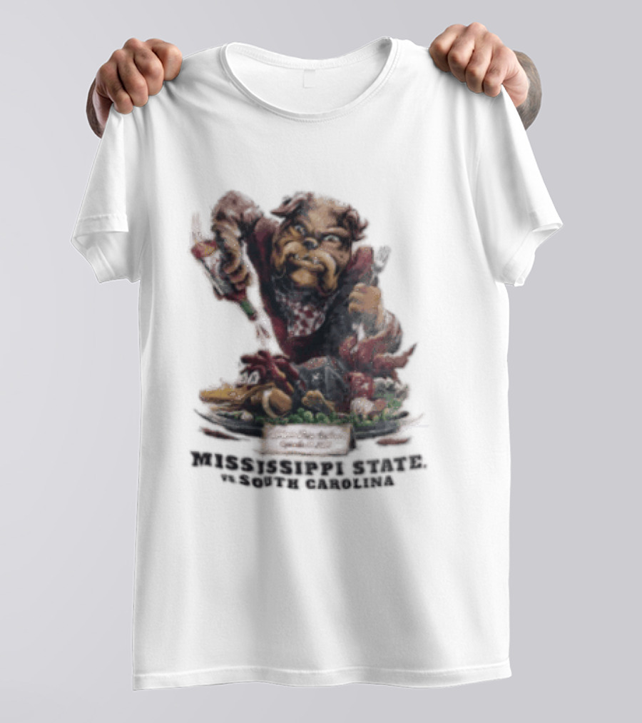 Williams Price Stadium September 19 2026 Mississippi State Vs South Carolina Bulldog T-Shirt