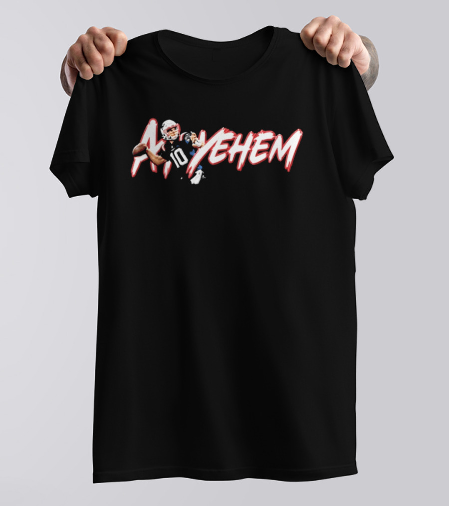 Drake Mayehem New England Patriots 2026 T-Shirt