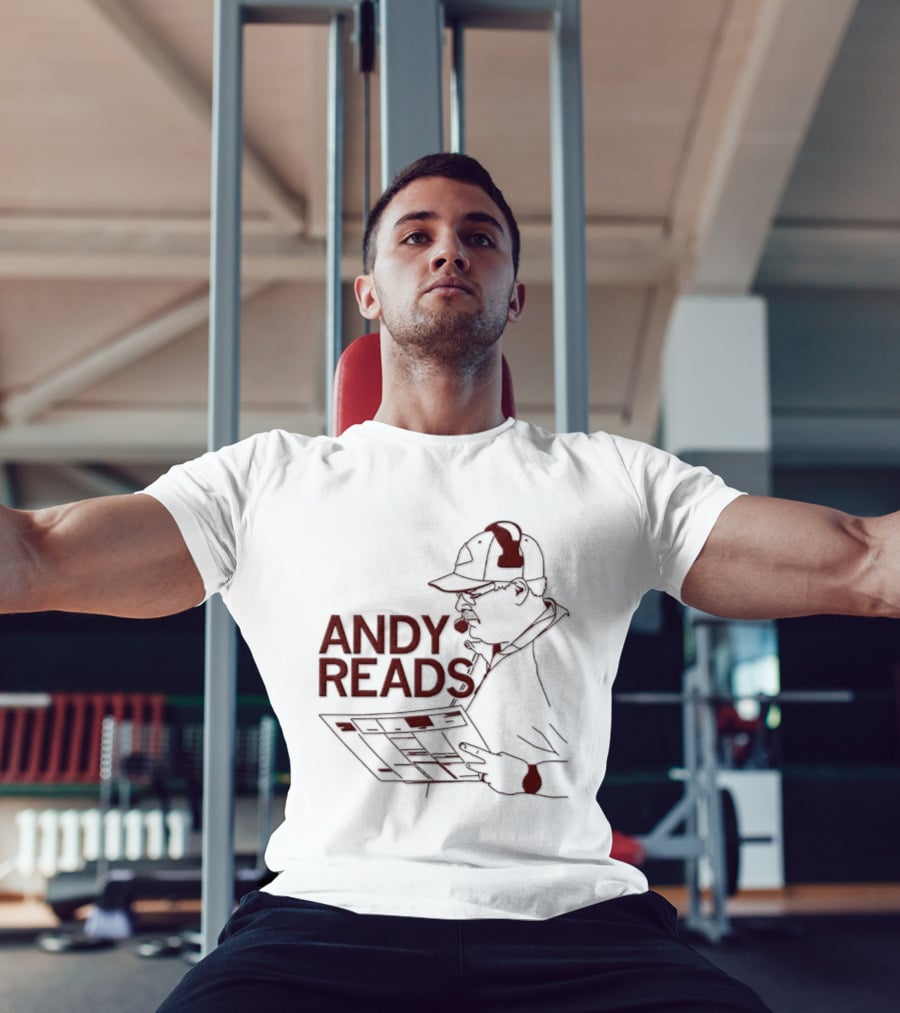 Andy Reads Kansas City Chiefs Coach Andy Reid T-Shirt