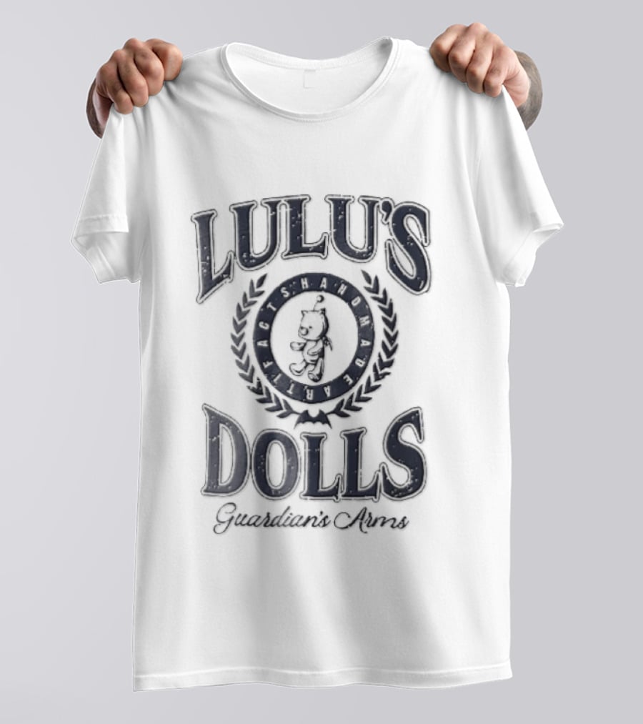 Lulus Dolls Guardians Arms Voodoo Bear Laurel Wreath T-Shirt