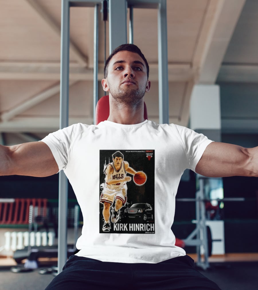 Kirk Hinrich Chicago Bulls GMC Basketball Action T-Shirt