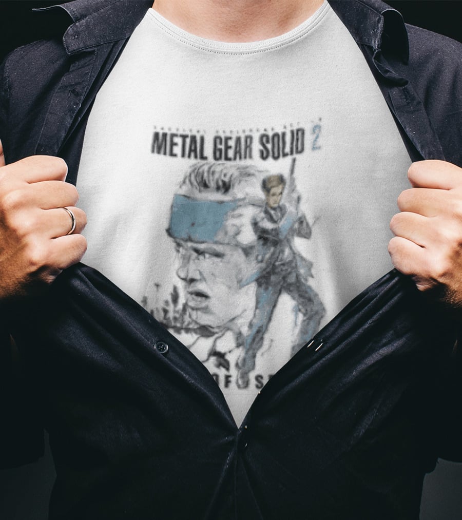 Metal Gear Solid 2 Tactical Espionage Action Sons Of Seattle Kelsey Grammer David Hyde Pierce T-Shirt