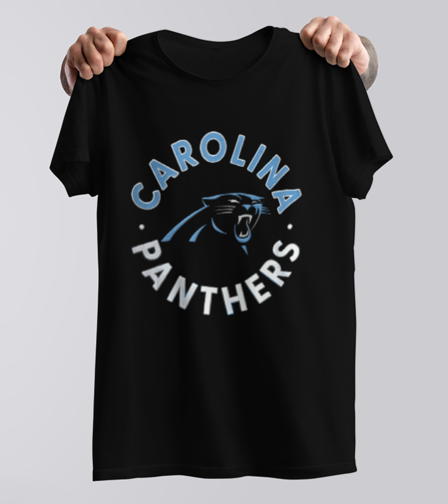 Carolina Panthers Team Spirit Feline T-Shirt