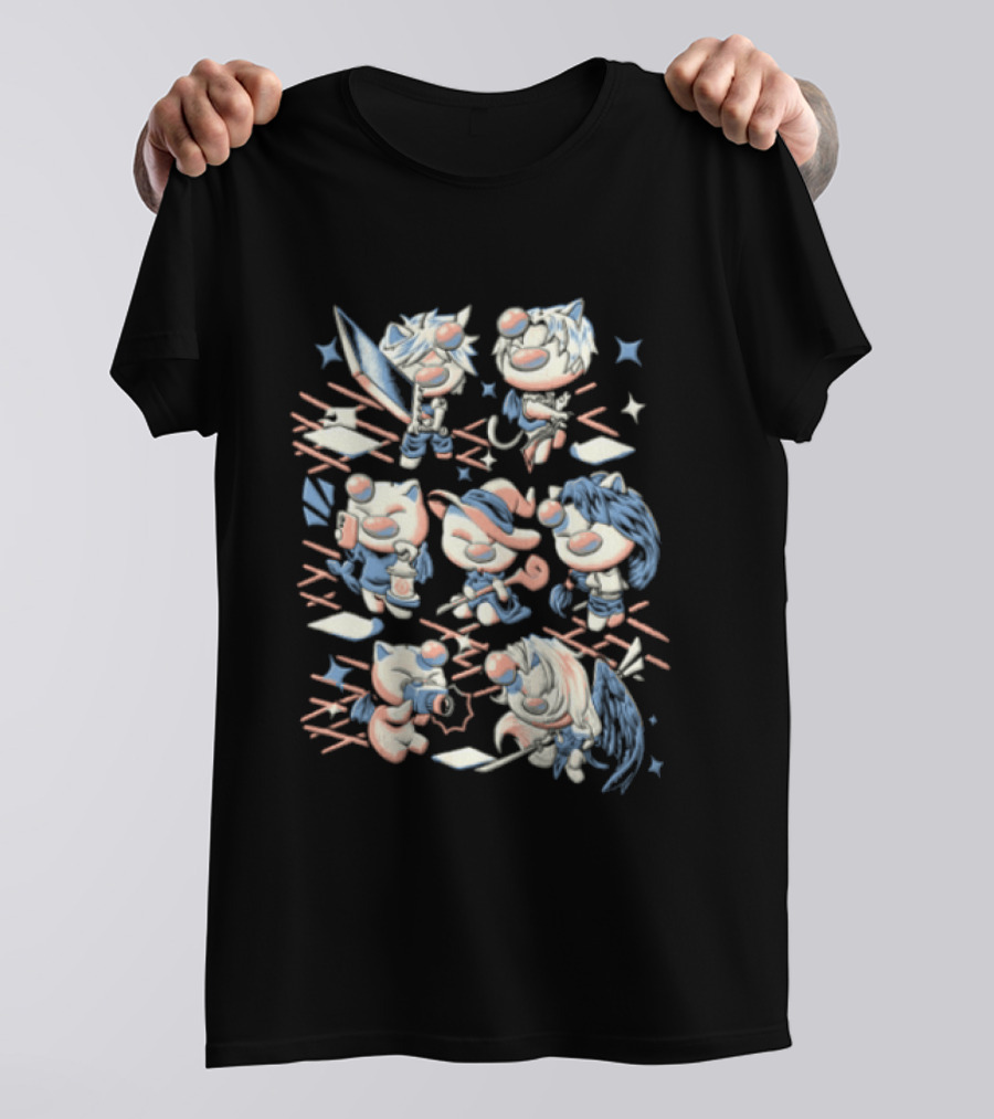Final Fantasy Cosplay Contest Kupo Mog Moogle Characters T-Shirt