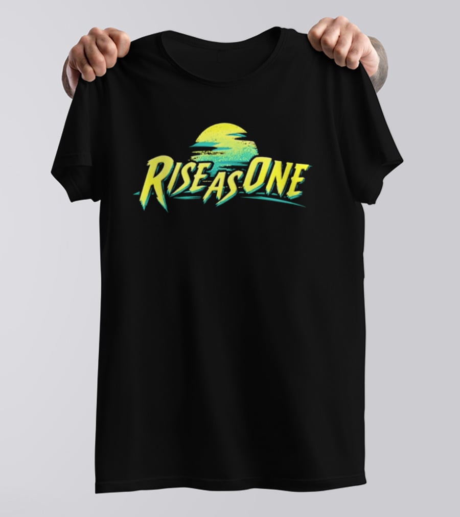 Nicholas Daley Carhartt WIP Rise As One Sun Wave Yellow Neon T-Shirt