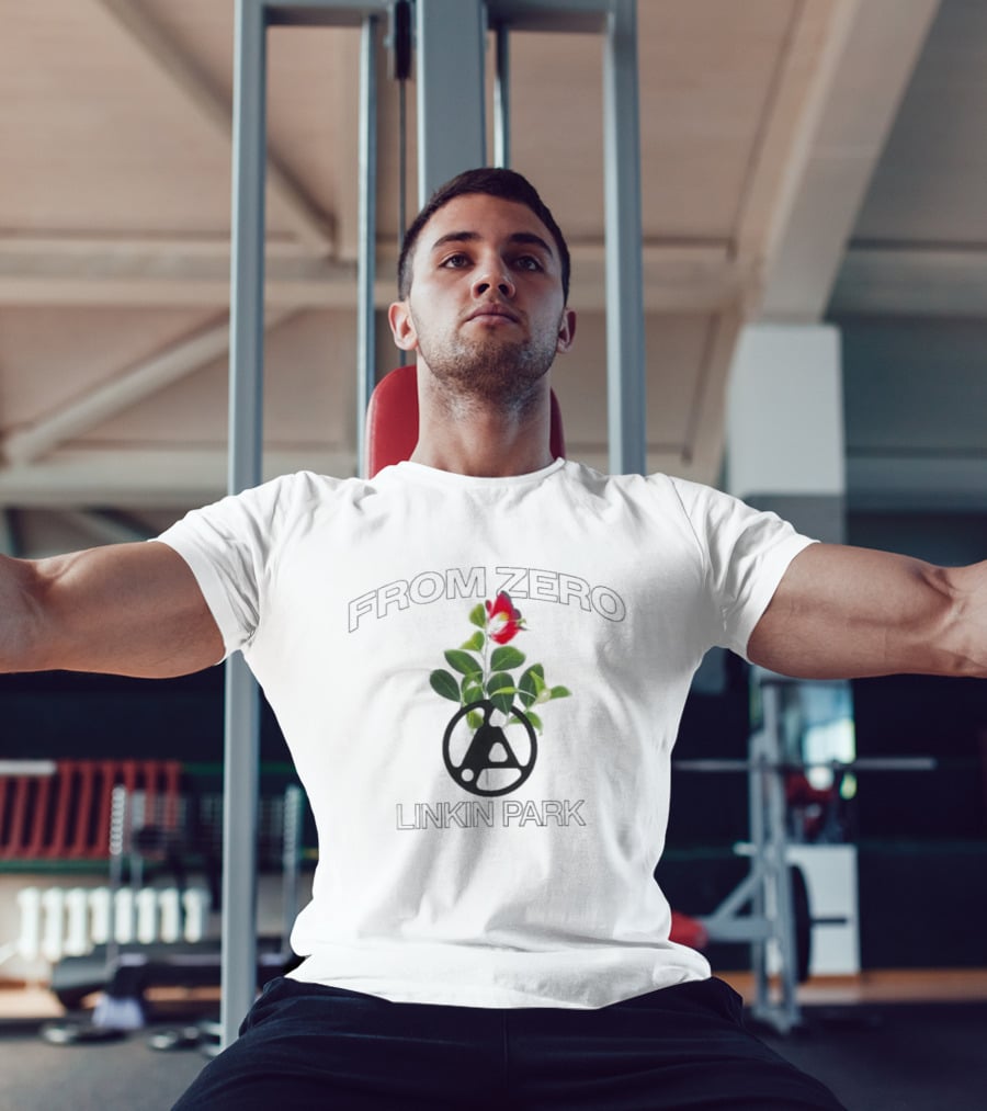 Linkin Park From Zero Floral Makoto Azuma Camellia 2026 Collaboration T-Shirt